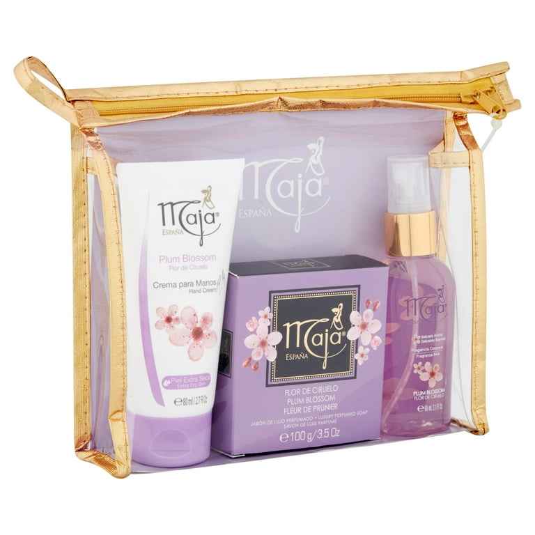 Maja Plum Blossom Mini Gift Set: Hand Cream, Luxury Perfumed Soap