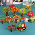 thumbnail image 2 of Kids Puzzle Toy Kit Wooden Cartoon Creative Jigsaw Puzzle Toy Educational Toy, 2 of 10
