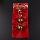 thumbnail image 4 of 3 adornos para árbol de Navidad, pequeñas decoraciones navideñas para el hogar, colgantes con decoración para árbol de Navidad (estilo de nudo de lazo 2) oso de fresa  Electrónica, 4 of 4