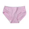 thumbnail image 3 of TOOYOU Girls Underwear Solid Color Soft Cotton Briefs Comfort Breathable Panties 3Pcs Size 3-8 V, 3 of 8