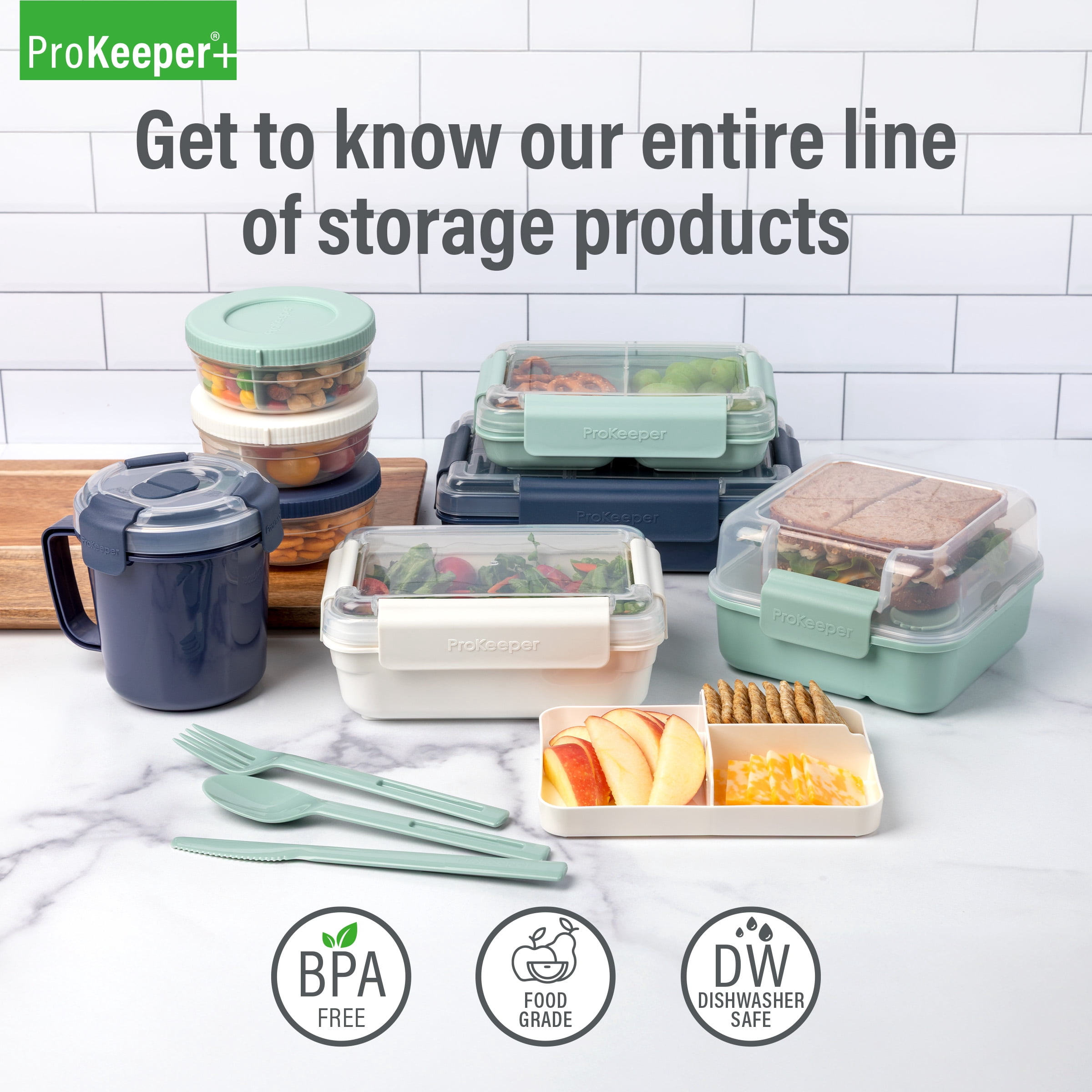 ProKeeper+ Utensil Set with Travel Carrying Case