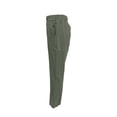 thumbnail image 4 of MDUKONU Women's Modest Linen Pants Solid Color Comfy Elastic Waistband Army Green L, 4 of 6