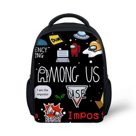 Nouveaux Sacs à Dos Mignons Among Us pour Garçons Imperméables 3D Dessin Animé Among Us Sac à Dos Scolaire Sac à Livres Among Us Imprimé Personnages Sac à Dos Sac à Bandoulière Camping Voyage Durable Sacs à Dos Étudiants-7