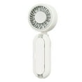 thumbnail image 2 of BotaniNest Clip On Mini Fan For Umbrella Portable Handheld 10H Runtime 5 Speeds 180° Adjustable Foldable Fits 8 12mm Handle Battery Operated ForTravel/Beach/Camping Personal Fan, 2 of 4