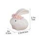 thumbnail image 3 of Decoraciones de Pascua, Adornos de Pascua, Regalos de Pascua Decoraciones de Pascua - Adornos pequeños de cerámica - Accesorios - Artículos de decoración para el salón de té del hogar un conejito, 3 of 9