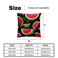 thumbnail image 5 of Watermelon with Unique Patterns Covers - Set of 2 Throw Pillows for Home Decor - Available in 16x16, 18x18, 20x20 Inches for Various Occasions, 5 of 6