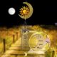 thumbnail image 3 of Campanas de viento solares de sol y luna para exteriores, con bola de cristal agrietado, resistentes al agua, con sonido profundo, para decoración de jardín, regalo de condolencia para mujeres., 3 of 5