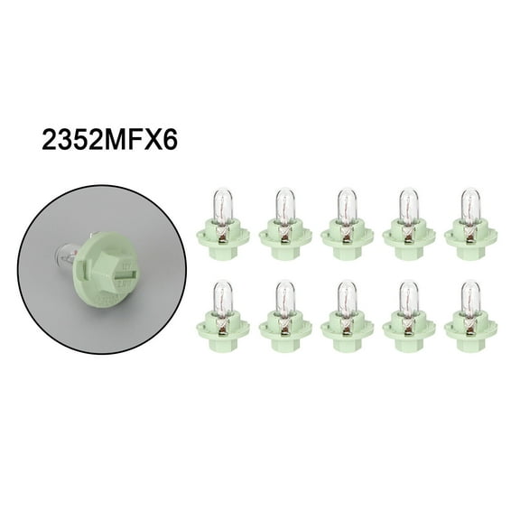 10x For OSRAM Car Original Instrument Lights 2352MFX6 12V 2W BX8.4d
