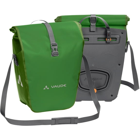 Vaude Aqua Back Rear Bike Panniers - Parrot Green