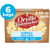 Orville Redenbacher’s Microwave Popcorn, Naturals Light Simply Salted Popcorn, 2.7 oz., 6-Count