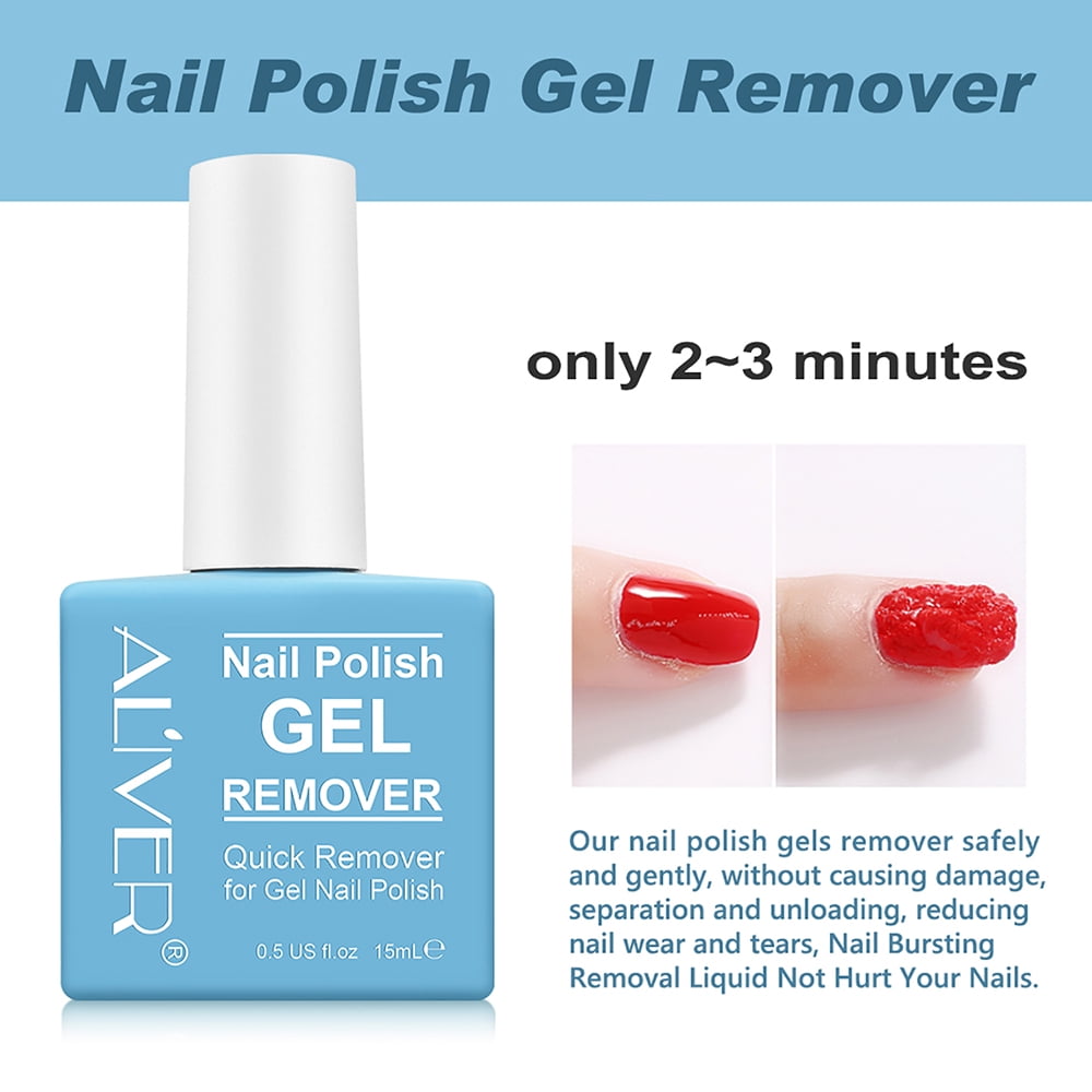 Remove Gel Nail Polish Without Damaging Nails | Best Gel Nail Polish Remover  - Nail Polish Remover - Aliexpress