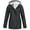 Dark Gray, variant on Women Trendy Jacket Women's Winter Jacket Outdoor Hiking Wear Hooded Jacket Hardshell Jacket Black