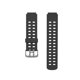 thumbnail image 5 of Inteprter 2 piezas de banda de silicona reemplazada tira gran decoración repuesto reloj suministros DIY Prop accesorios tiras transpirables Electrónica Negro, 5 of 6
