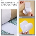 thumbnail image 3 of DEEPCRAFF 2 Rolls Effects Pedal Board Tape White Hot Melt Adhesive Hook And Loop For Musicians, 3 of 8