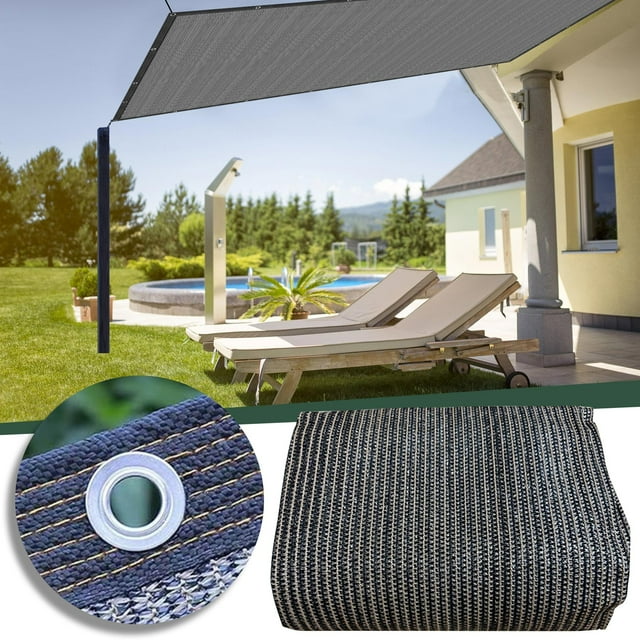 Fiudx Parasol, Protección Uv Premium, Tejido de Alta Densidad, Diseño Transpirable, Esquinas de Acero Inoxidable Seguras, Ideal para Patio, Jardín, Piscina, Relajación Al Aire Libre, 90 X 200 Cm