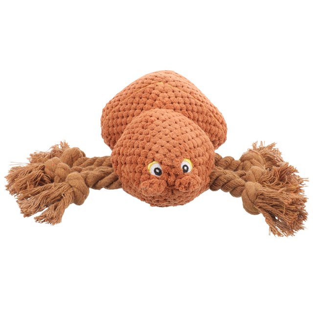 WHAMVOX 51Pcs Theme Spider Shaped Dog Toy For Chewing Mental Stimulation Daily Entertainment