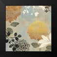 thumbnail image 2 of Wilson, Aimee 20x20 Black Modern Framed Museum Art Print Titled - Grace Flowers II, 2 of 5