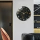 thumbnail image 1 of Reloj de pared Fernando Reloj de pared moderno textura de mármol 12 pulgadas negro, 1 of 7