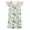 F326-Light Blue, variant on FYDUU Girls Nightgowns Cute Sleep Dress Flutter Sleeve Nightgown Princess Pajama Dresses Trendy Summer Nightdress Home Casual Wear 4-5 Years