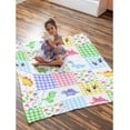 thumbnail image 6 of Yibo Dinosaur Alphabet Blanket Flannel Soft and Comfortable Anti-static Bed Sofa Blanket, 6 of 6