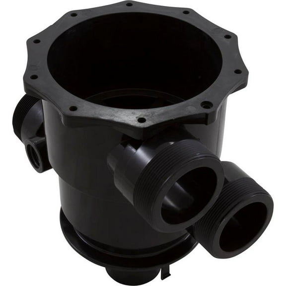 Body, Pentair 2" Top Mount Multiport Valve, 6 Pos, Clamp-On