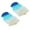 White+Blue, variant on Belly Dancing Silk Fans Veils Long Folding Fan 180x90cm Yellow Yellow