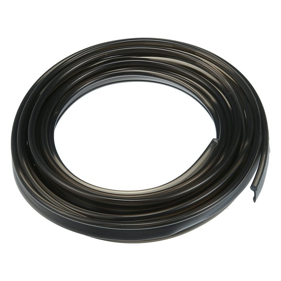 Unique Bargains 3mm 0.12" 300cm 9.84ft Universal Skirt Side Glow Optic Fiber Cable LED Car Light Decoration Black