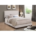 thumbnail image 2 of Boyd Upholstered Full Panel Bed Ivory, 2 of 6