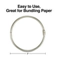 thumbnail image 2 of Staples Loose Leaf Rings 3" Width 10PK 1804212, 2 of 4