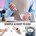 thumbnail image 7 of Stainless Steel Milk Frother – Handheld Foam Maker for Latte, Cappuccino & Espresso, 7 of 7