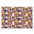 thumbnail image 1 of Colorful Cutting Board, Nature Inspired Botanical Motif with Abstract Quirky Leaves on Plain Background, Decorative Tempered Glass Cutting and Serving Board, in 3 Sizes, by Ambesonne, 1 of 2