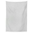 thumbnail image 3 of Ambesonne Pi Tablecloth Rectangular Table Cover, Number in Minimal Style, 60"x90", Charcoal Grey White, 3 of 4