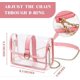 thumbnail image 2 of Clear Purse - Clear Bag Stadium Approved Clear Crossbody Bag Gift for Women for Concert Sport, 2 of 3