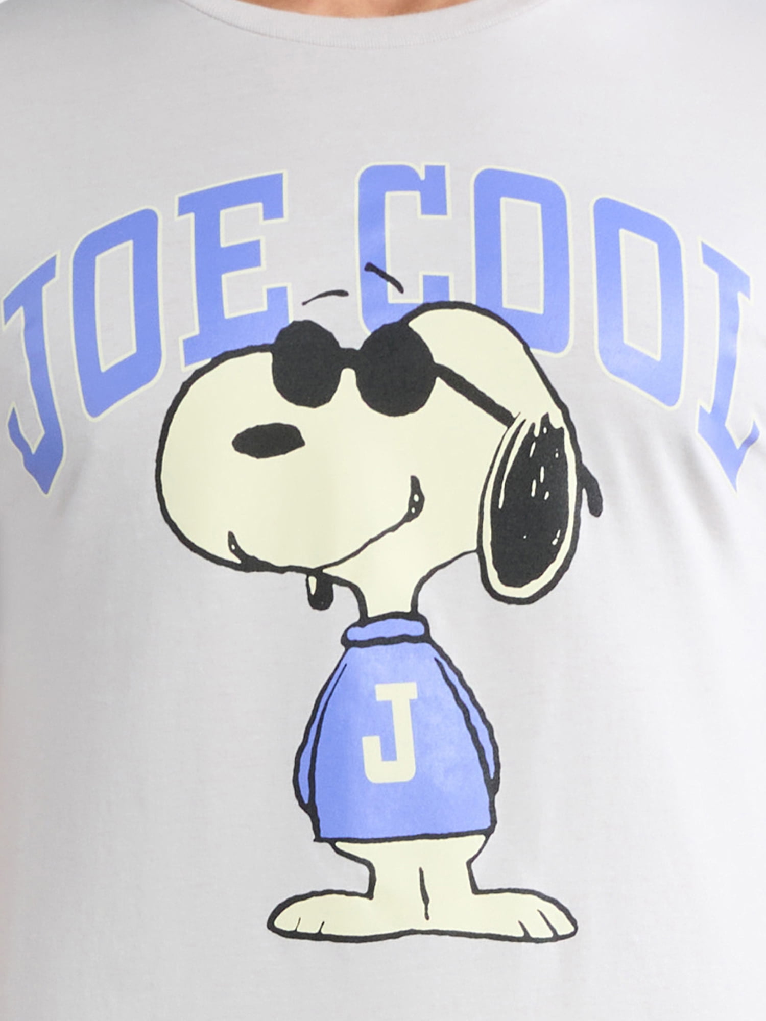 Peanuts Snoopy Joe Cool Men's and Big Men's Graphic Tee, Sizes S-3XL