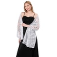 thumbnail image 1 of Chal de lentejuelas para vestido de novia, vestido de noche, chal cheongsam, chal de dama de honor, bufanda para mujer, 1 of 6