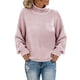 thumbnail image 2 of Pntutb Mujer Casual Sólido O-cuello tops Tejer Mangas Largas Suéter Suéter Pntutb Pntutb-96, 2 of 5