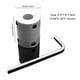 thumbnail image 4 of Kenally Conector de eje de Motor de alta resistencia resistente al desgaste de aluminio de acoplamiento Flexible, acoplador Flexible manual de fácil Adaptadores de husillo de torno Kenally TO009113-00, 4 of 6