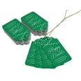 thumbnail image 3 of Inkdotpot Happy Diwali Bottle Tag Real Silver Foil Favor Hang Tags 50 Pcs, 3 of 6
