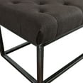 thumbnail image 6 of Serta Danes Tufted Bench with Iron Legs, 6 of 7