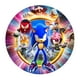 thumbnail image 3 of Fondo de Sonic con forma de erizo corriendo redondo, fondo para fiesta de cumpleaños de niños, pancarta de superficie cilíndrica, accesorios de decoración para fotografía, 3 of 5