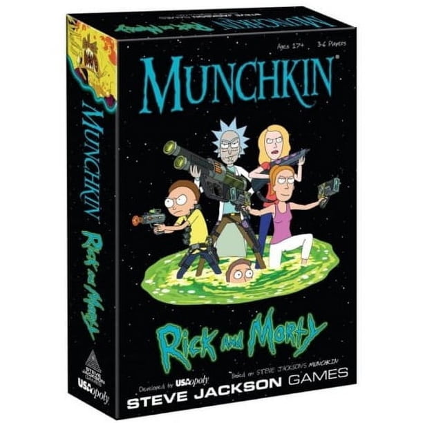 Juego de cartas Munchkinsz Fun Family para adultos, adolescentes y niños