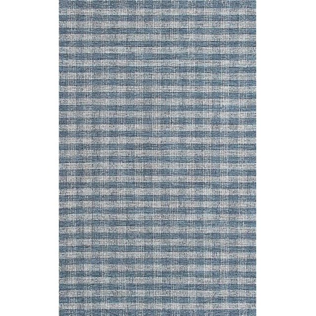 Dynamic Rugs SM282531500 2 ft. 2 in. x 7 ft. 7 in. Sonoma 2531 Rectangle Transitional Wool Rug - 500 Blue
