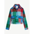 thumbnail image 6 of Free Assembly Women's Plaid Cropped Chore Jacket, Sizes XS-XXL, 6 of 7