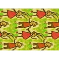 thumbnail image 1 of Ahgly Company Machine Washable Indoor Rectangle Transitional Dark Bisque Brown Area Rugs, 6' x 9', 1 of 7
