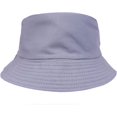 thumbnail image 4 of CoCopeaunts Ladies Bucket Hat Simple Solid Color Double Sided Wear Bucket Cap Summer Fishing Walking Casual Cotton Fisherman Hat, 4 of 8
