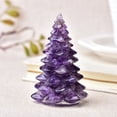 thumbnail image 2 of Resin Natural Gemstone Luck Tree Handmade Ornaments Christmas Trees Silicone Home Decoration Crafts Figurine Holiday Gift, 2 of 4