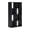 Black, variant on Signature Design by Ashley Casual Paxberry Four Cube Organizer Whitewash