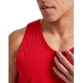 thumbnail image 6 of Hanes Essentials Men’s Tank Top Cotton Sleeveless Tee Midweight Banded Neck Armholes, 6 of 10