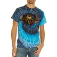 thumbnail image 2 of Wild Bobby, Gothic Skull and Dragon, Pop Culture, Tie-Dye Tees, Evening Sky, Small, 2 of 3