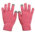 thumbnail image 2 of LangJing Winter Gloves for Women,Cute Womens Touch Screen Warm Lining Stretchy Thermal Knitted Gloves for Cold Weather, 2 of 3